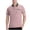 Pink, variant on hoksml Mens Short Sleeve Shirts Casual Golf Polos Shirt Solid-Color Collared Colour Blocking Button Pocket T Shirt Top Turndown Collar Blouse Tee Shirt Summer Clearance