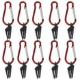 thumbnail image 1 of Miangastore Canopy Clips For Hanging Aluminum Alloy 20Sets 2.8x0.9in, 1 of 8