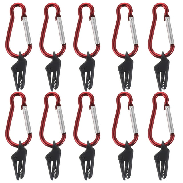 Miangastore Pinces de Auvent pour Suspendre en Alliage d'Aluminium 20 Ensembles 2.8x0.9 Po