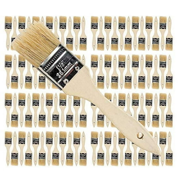 Pro Grade - Chip Paint Brushes - 96 Ea 1.5 Inch Chip Paint Brush