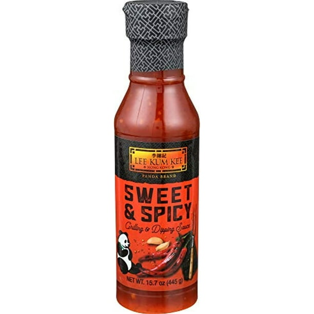 Lee Kum Kee Panda Brand Sweet & Spicy Grilling & Dipping Sauce, 15.7 Ounces, Zero High Fructose