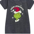 thumbnail image 2 of Dr. Seuss - Merry Grinchmas - Toddler And Youth Girls Fleece Dress, 2 of 4