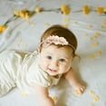 thumbnail image 3 of mligril - Juego de diademas de flores para bebé, accesorios para el pelo, banda elástica para el pelo, corona floral, regalos de cumpleaños y Navidad para recién nacidos, 3 unidades, 3 of 3