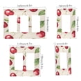 thumbnail image 2 of Yayeee Rocker Switch Wall Plate 3-Gang 6.5"x4.6" Home Decorative Outlet Cover, Watercolor Cherry, 2 of 6