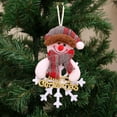 thumbnail image 1 of Colgante de Navidad Copo de Nieve Letra Dorada Madre Anciano Hot6sl, 1 of 2