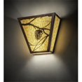 thumbnail image 1 of Meyda 225720 13 in. Wide Whispering Pines Wall Sconce, 1 of 1