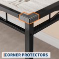 thumbnail image 6 of M optimized Dining Table Set for 2/4, Wood Kitchen Table with Upholstered Chairs, Kitchen Table Chairs Set w/Collision Angle for Small Space, Dining Room, Apartment, 6 of 7