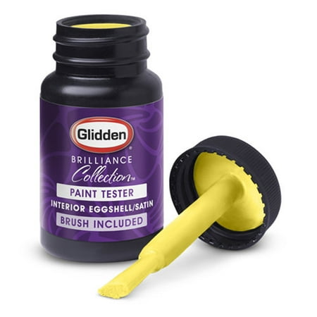 Glidden Brilliance Collection Paint Tester, Canary Song, 2 Fl. Oz.