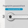 thumbnail image 5 of Serrure de Porte Intelligente Sans Clé Empreinte Digitale Poignée Électronique Serrure Contrôle par Application Mot de Passe, 5 of 5