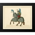 thumbnail image 2 of Kottenkamp 18x15 Black Modern Framed Museum Art Print Titled - Knights in Armour IV, 2 of 5