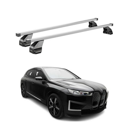2022-2026 BMW iX Roof Rack Cross Bars Silver
