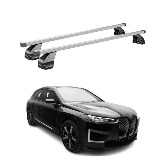 2022-2026 BMW iX Roof Rack Cross Bars Silver