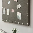 thumbnail image 3 of Linon Krall 24 x 36 inch Corkboard, Dark Gray, 3 of 15