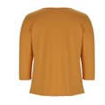 thumbnail image 5 of Turilly Plus Size Womens Tops Fashion Women's Casual Comfortable 3/4 Sleeve Round Neck Fold Blouse Top, 5 of 6