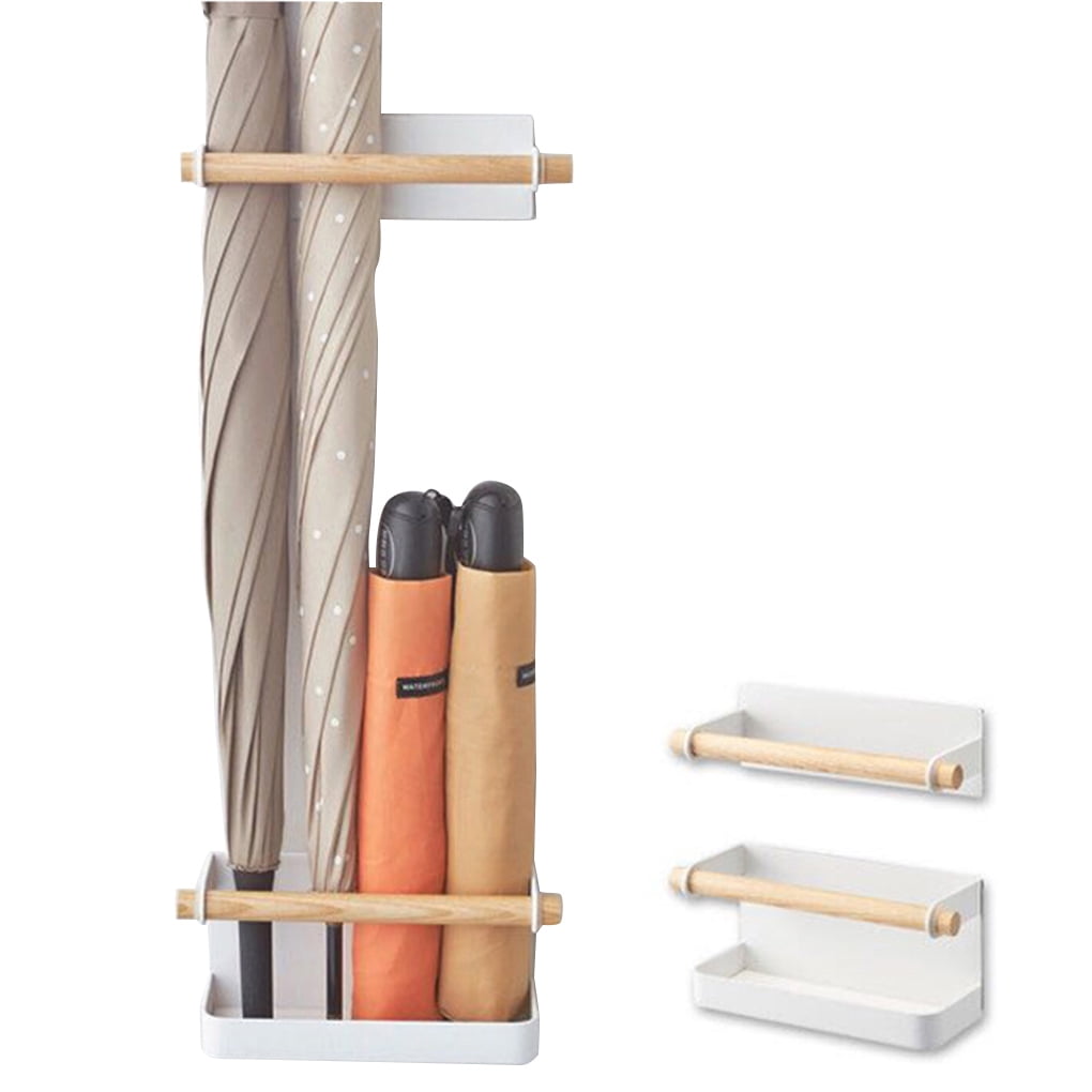 Ustyle Umbrella Holder Iron Umbrella Stand Rack Adsorption