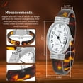thumbnail image 3 of Blekon Collections Women's Round, Oval, Rectangle Case Shapes Color Design Cuff Bangle Watch, 3 of 6