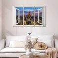 thumbnail image 2 of Elephant Stock Empire State Building And The Nyc Skyline Iii Wall Art - Horizontal Multi Panel Canvas - Bedroom Wall Decor - Places Multi Panel - Blue And Purple Decor By Scott Stulberg - 45" x 28", 2 of 4