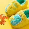 thumbnail image 4 of Ketyyh-chn99 Slippers for Boys Girls Winter Warm Shoes Kids Fuzzy Slippers for Girls Boys Fleece Warm Indoor Shoes Size for 18,Blue, 4 of 4