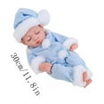 thumbnail image 3 of Japceit Simulated Baby Doll, 30cm Lifelike Appearance Design, Soothing Playmate for Role Play, Comfort Toy, 3 of 9