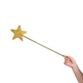thumbnail image 2 of Gold Star Glitter Wands - Party Wear - 12 Pieces, 2 of 3