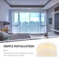 thumbnail image 5 of FESTFENDS 20Pcs Shower Door Bottom Track Sliding Door Guide Beige Plastic for Shower Door Components, 5 of 5