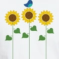 thumbnail image 3 of CafePress - Sunflower Garden Bird T Shirt - Men's Classic T-Shirts, 3 of 4