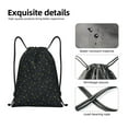 thumbnail image 6 of Kdxio Constellation Print Drawstring Backpack Bag,Waterproof Draw String Back Sack, Gym Drawstring Bags Swim Bag For Unisex, 6 of 9