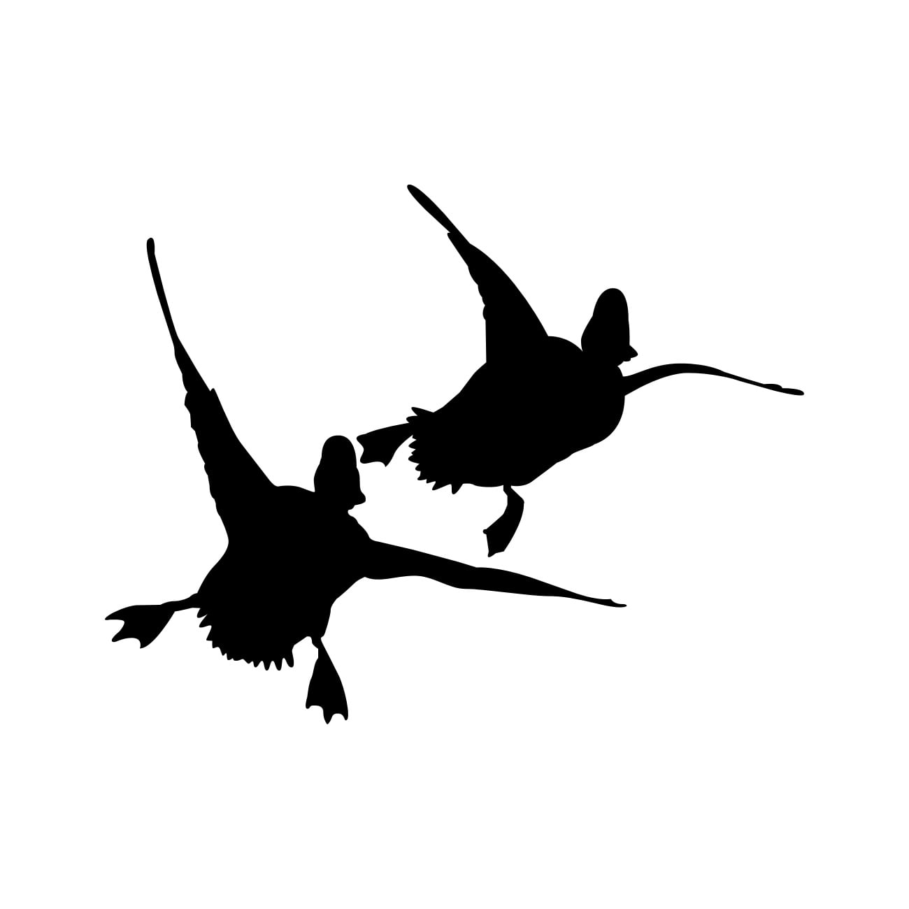 Ducks Sticker Decal Die Cut - Self Adhesive Vinyl - Weatherproof - Made