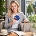 thumbnail image 5 of Carrying Case Navy Blue Hard Shell Round Single Pack for Small Travel Electronics, 5 of 6