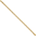 thumbnail image 2 of 10K Yellow Gold 5Mm Hand-Polished Fancy Link Bracelet (Width 5) (Length 9) - Jbsp, 2 of 5