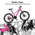 thumbnail image 4 of 26 Inch Mountain Bike, Shimano 21 Speed Drive, Dual Dis Brake, Front Suspension MTB For Women, 4 of 9