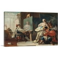 thumbnail image 1 of ARTCANVAS Alexander And Campaspe In The Studio Of Apelles Canvas Art Print by Giovanni Battista Tiepolo - Size: 12" x 8" (0.75" Deep), 1 of 9