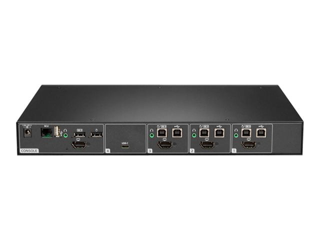 Avocent Vertiv Cybex SC800 Secure 4-Port Desktop KVM Switch SC845DPHC400
