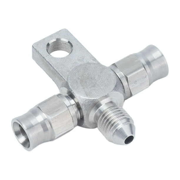 AN‑3 Tee Brake Hose AN3 to Line End Fittings Stainless Steel