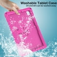 thumbnail image 6 of Dteck for Samsung Galaxy Tab A9 Case with Kickstand Butterfly Wings, Rugged Butterfly Kids Case Cover w/ Shoulder Strap for Galaxy Tab A9 8.7" Tablet SM-X110/X115/X117,Rose, 6 of 6