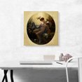 thumbnail image 2 of ARTCANVAS Mademoiselle Lange As Danae 1799 Canvas Art Print by Anne-Louis Girodet - Size: 18" x 18" (0.75" Deep), 2 of 9