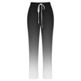 thumbnail image 4 of Bigersell Yoga Pants With Pockets For Women Flare-Leg Pants High Waisted Long Trousers Pant Style P-12 Classic Fitted Casual Loose Pants Y-12-Black XXL, 4 of 4