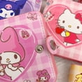 thumbnail image 3 of Kawaii Cartoon PU Leather Wallet Sanrio Hello Kitty Cinnamoroll Casual Short Wallet Cute Anime Button Card Holder Coin Purse, 3 of 5