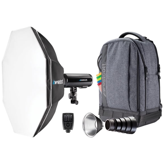 Westcott FJ200 Strobe 1-Light Backpack Kit with FJ-X3 S Wireless Trigger