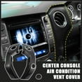 thumbnail image 2 of Carbon Fiber Pattern Car Interior Air Condition Air Outlet Vent Decor Cover Trim Set for Toyota Tundra 2014-2021, 2 of 7
