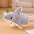thumbnail image 2 of Cartoon Animal Hand Puppet Plush Toy Shark Parent-teenager Performance Prop Doll-HAPDEN, 2 of 2
