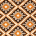 thumbnail image 5 of SAFAVIEH Veranda Magna Southwestern Indoor/Outdoor Area Rug, 9' x 9' Square, Red/Natural, 5 of 7
