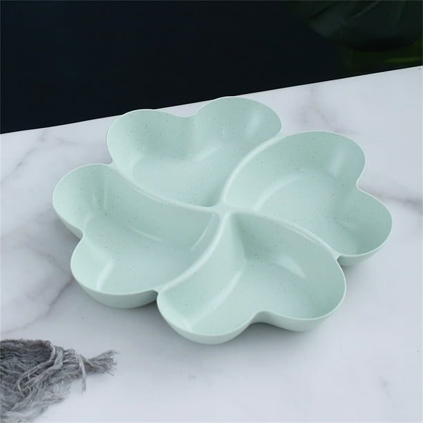 Xiying - Caja de Plástico Transparente para Dulces - Contenedor de Gran Capacidad para Frutos Secos y Frutas Deshidratadas - Diseño Redondo Antideslizante con Detalles Metálicos - Organizador de Coci