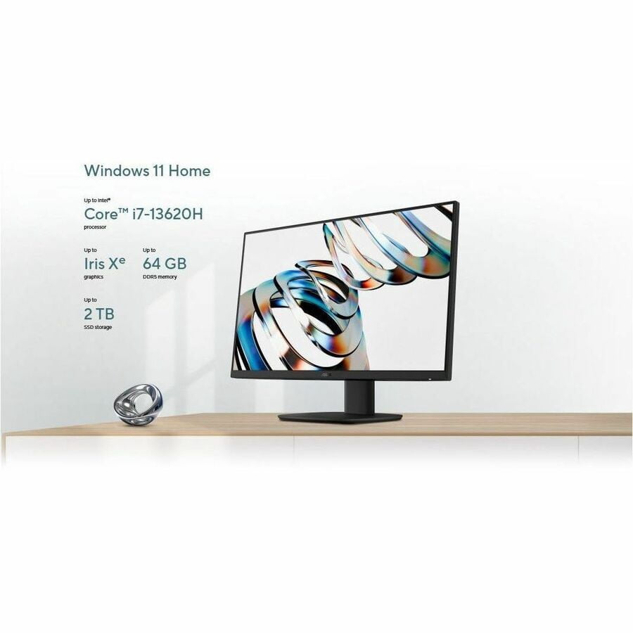 Asus V400 V470VA-DS504T All-in-One Computer - Intel Core i5 13th Gen i5-13420H - 16 GB - 1 TB PCI Express NVMe 4.0 SSD - 27" Full HD Touchscreen - Desktop - Black - Intel Chip - 1920 x 1080 - Windo...