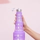 thumbnail image 5 of 3 Pcs Gradient Plastic Cup Set Large Capacity Sports Water Bottle Outdoor Travel Gym Fitness Student Portable Cup, 5 of 8
