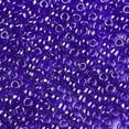 thumbnail image 2 of 10gs TOHO Round Seed Beads Japanese Seed Beads (116) Transparent Luster Cobalt 8/0 3mm Hole: 1mm about 222pcs/10g, 2 of 5