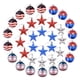 thumbnail image 1 of 24 bolas colgantes para el Día de la Independencia, 6 estilos, adornos patrióticos del 4 de julio, bolas de adornos del 4 de julio para decoraciones de árboles para bodas, fiestas y, 1 of 8