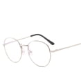 thumbnail image 5 of Gafas para miopía, montura redonda retro artística para gafas de estudiante, 100-600 grados, 5 of 5