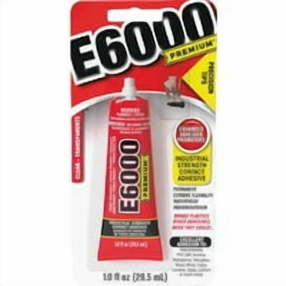 Eclectic E6000 Premium Clear Adhesive with Precision Tips