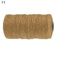 thumbnail image 1 of HEVIRGO 1 Roll 2mm Macrame Cord Colorful Colorfast Soft Twisted Cotton Rope Macrame Yarn for Knitting, 1 of 10